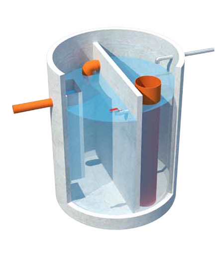 disegno 3d del disoleatore